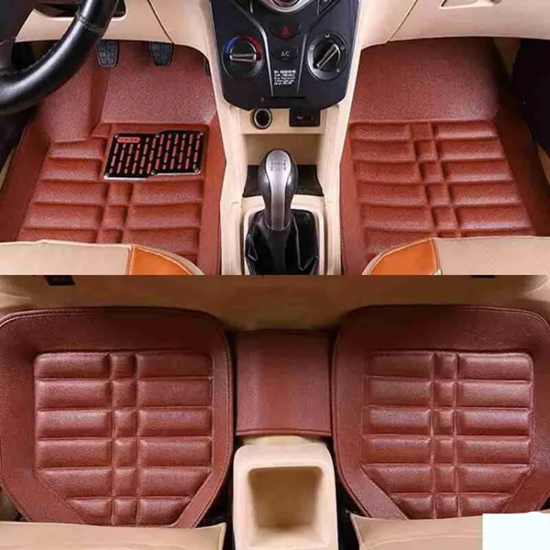 Jaguar XF 2008 - 2015 Aksessuarlar gilam gilamlari Alfombrillas Coche Tapetes Para Carro uchun yangi hashamatli avtomobil tagliklari
