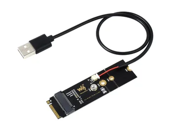 Bir anahtar adaptörünün bir anahtar M.2 M anahtarı, sadece PCIE kanalı ile cihazları destekler, USB dönüşümünü destekler