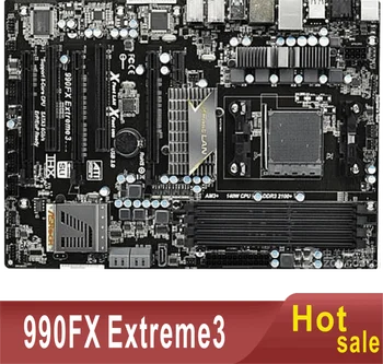 Socket AM3+ 990fx Extreme3 anakart 32GB DDR3 ATX anakart 100% to'liq ish sinovdan