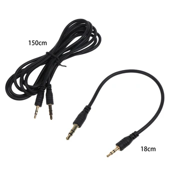 3,5 mm dan 2,5 mm gacha kabel erkakdan erkakka 2,5 mm erkak Stereo aux o'ralgan shnur 3,5 mm dan 2,5 mm gacha ulagich